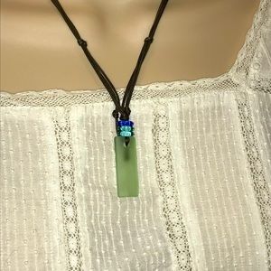 Cultured Beach Glass Necklace